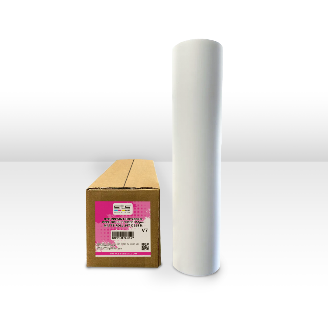 Film-V7-24in 24″ DTF Film Instant Hot / Cold Peeling Double Sided Matte (V7) - Image 1