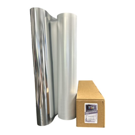 DTF Cold Peel Silver Foil 24″ × 164ft Roll
