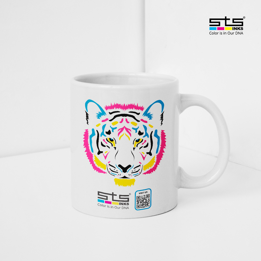 UV DTF application on drinkware