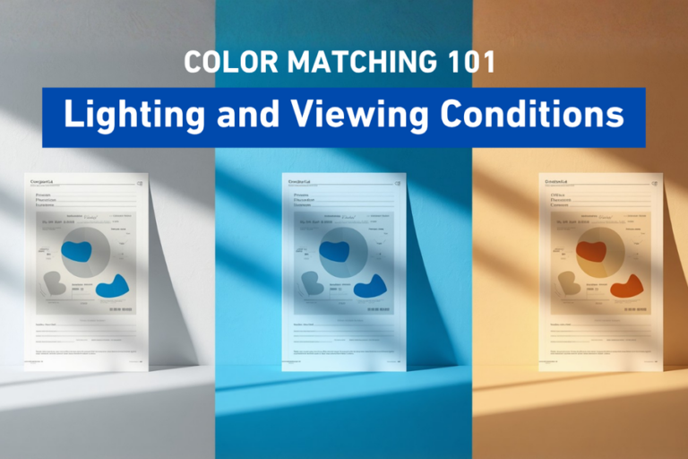 Delta E color accuracy measurement in DTF printing workflow